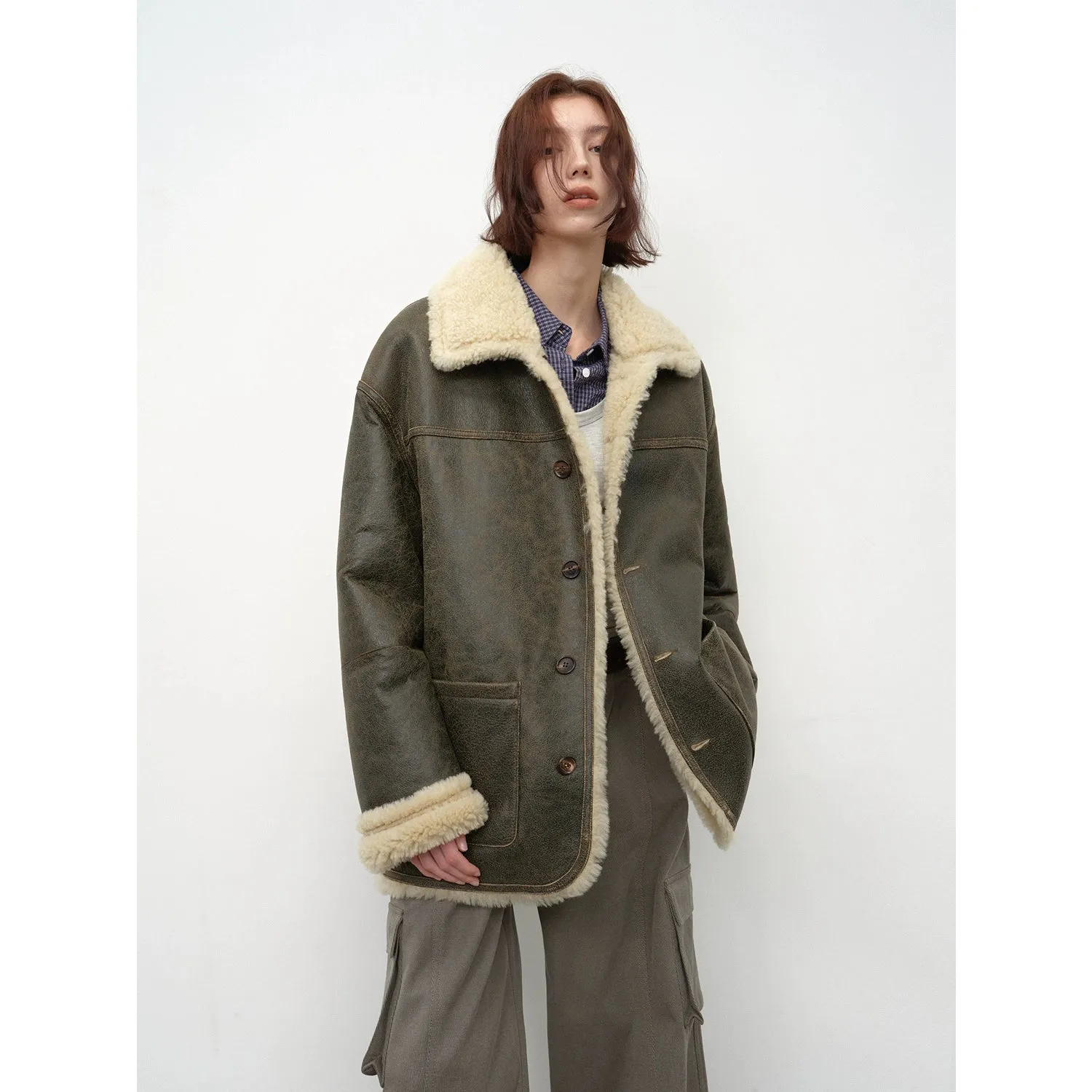 Double-sided Merino Shearling Coat