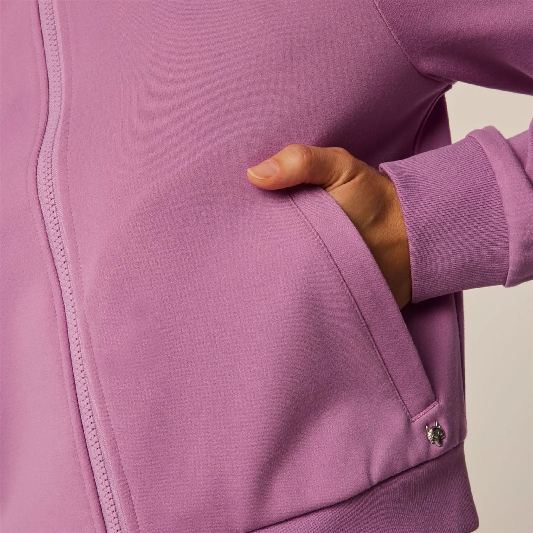 Drea Full Zip Jacket Peony
