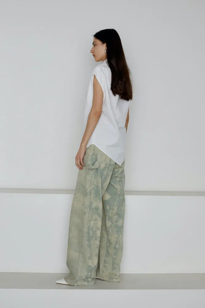 Drop Jeans - Lichen Tie Dye