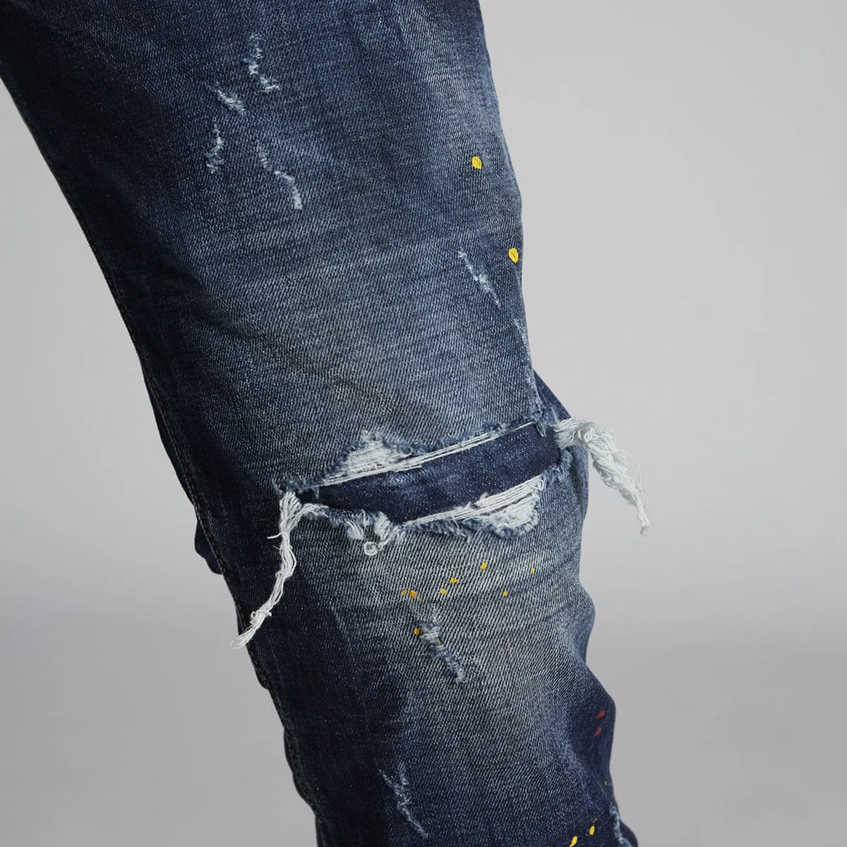 DSQUARED2 - Dark 1 Wash Skater Jeans in Blue