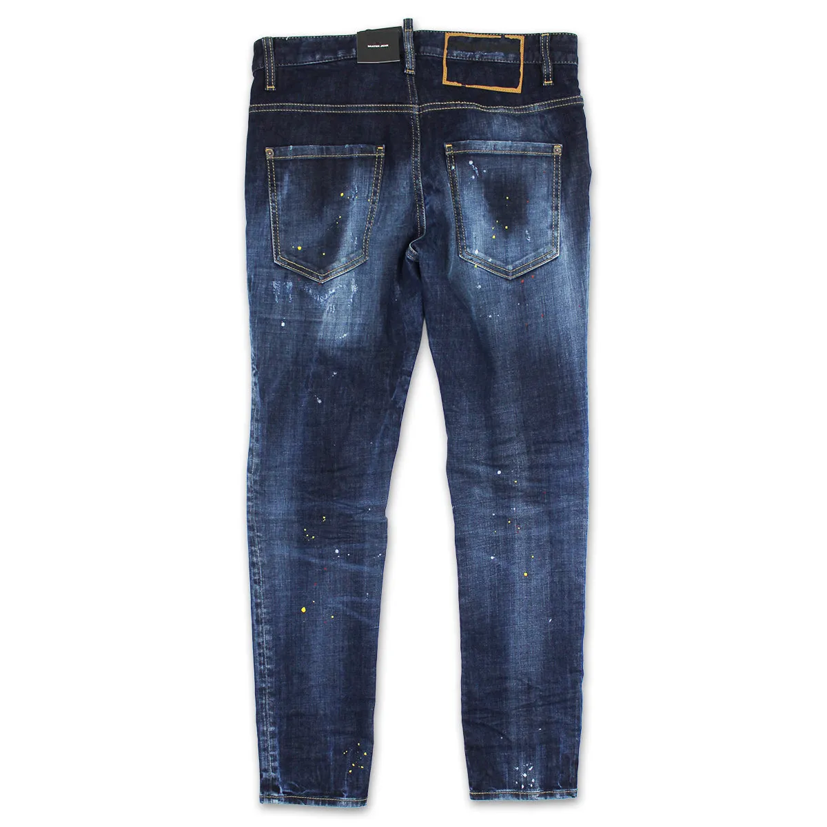 DSQUARED2 - Dark 1 Wash Skater Jeans in Blue