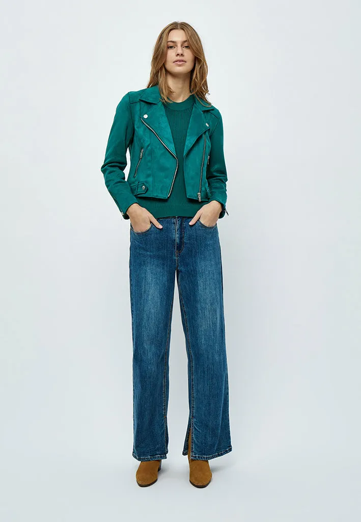 DSTabarak Biker Jacket - Atlantic Deep
