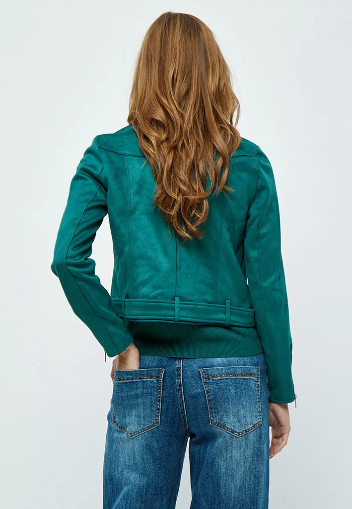 DSTabarak Biker Jacket - Atlantic Deep