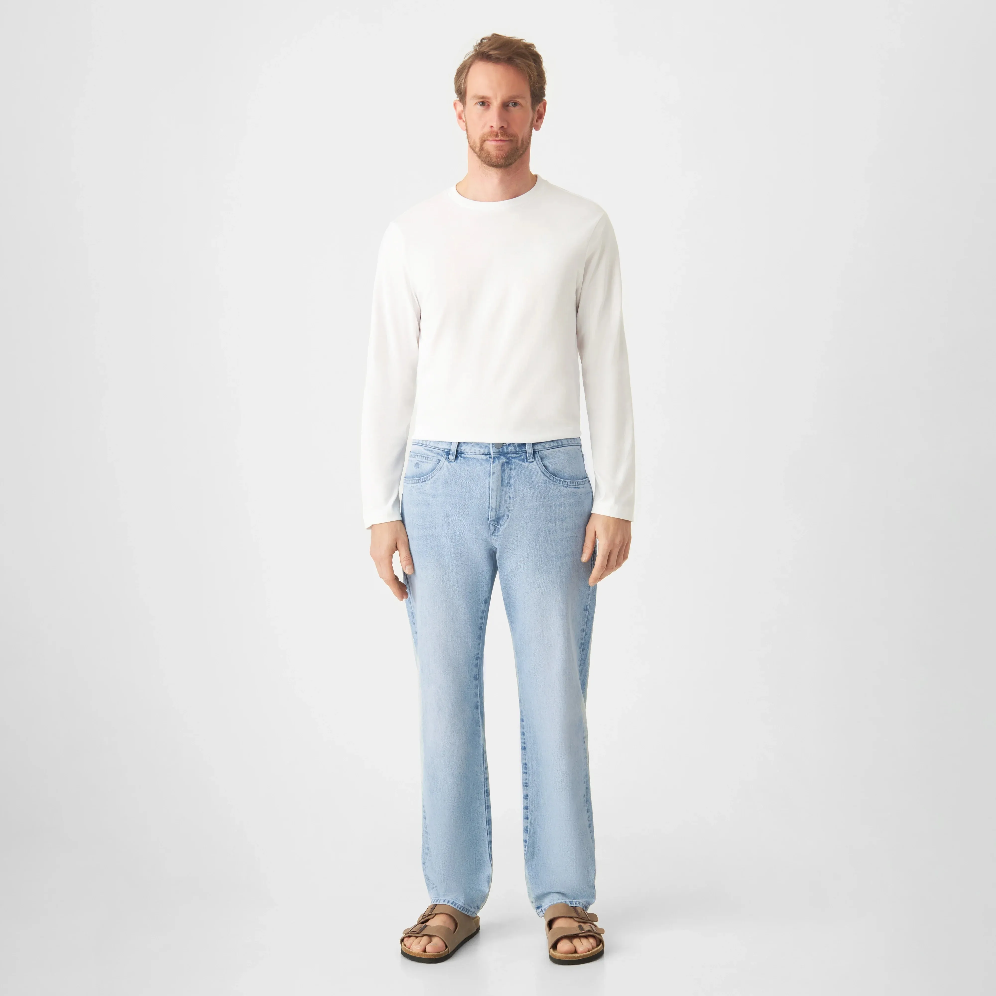Dusk Regular Classic Jeans Bright Blue