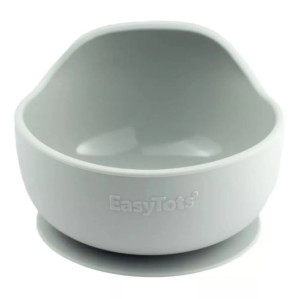 EasyTots Suction Bowl Grey