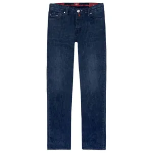 Elegant Stretch Cotton Men's Jeans
