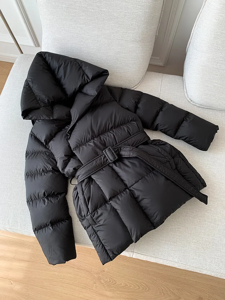 Eliara - Belted Winter Coat