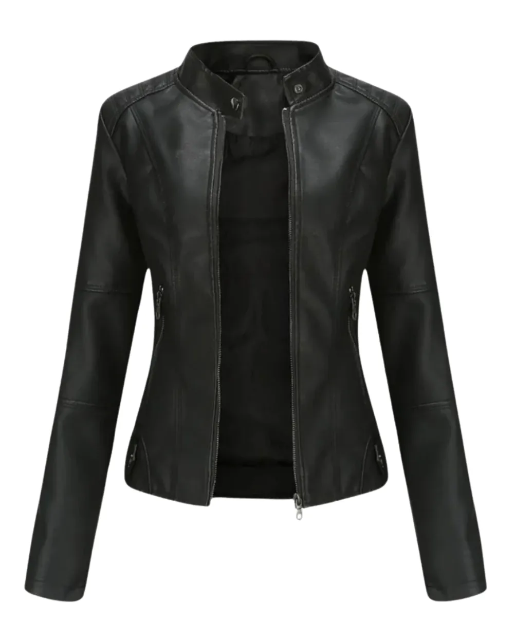 Elise | Elegant Leather Jacket