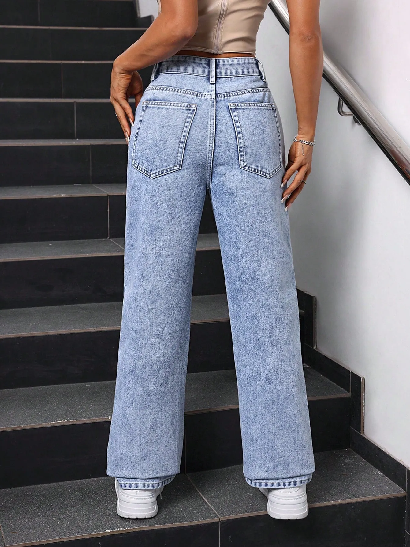 Elite Muse Straight Fit Stretch Denim
