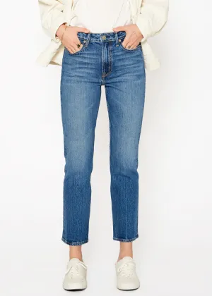 Eve High Rise Crop Slim Straight