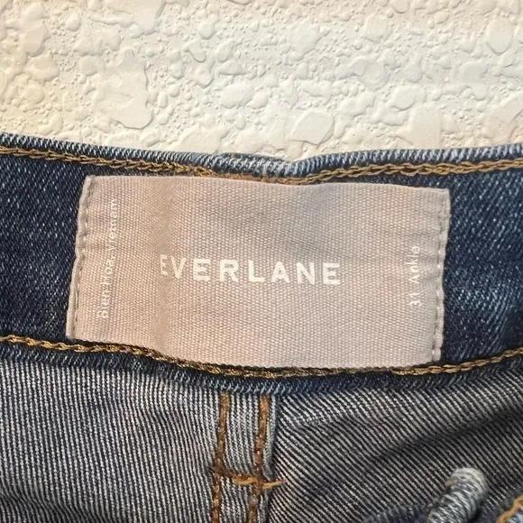 Everlane Dark Wash High Rise Skinny Ankle Denim Jeans- Size 31