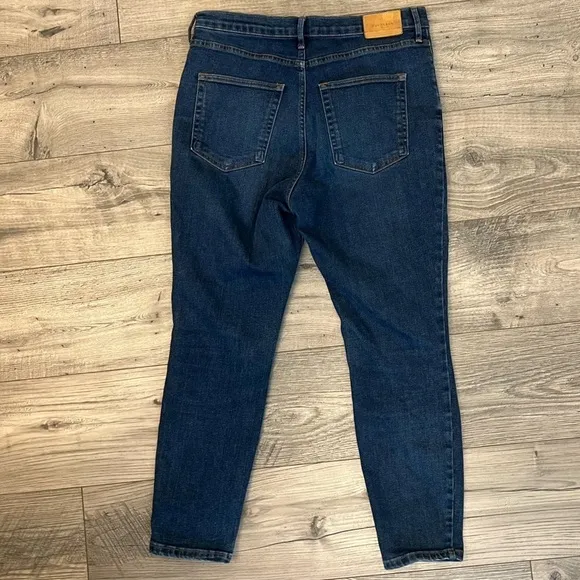 Everlane Dark Wash High Rise Skinny Ankle Denim Jeans- Size 31