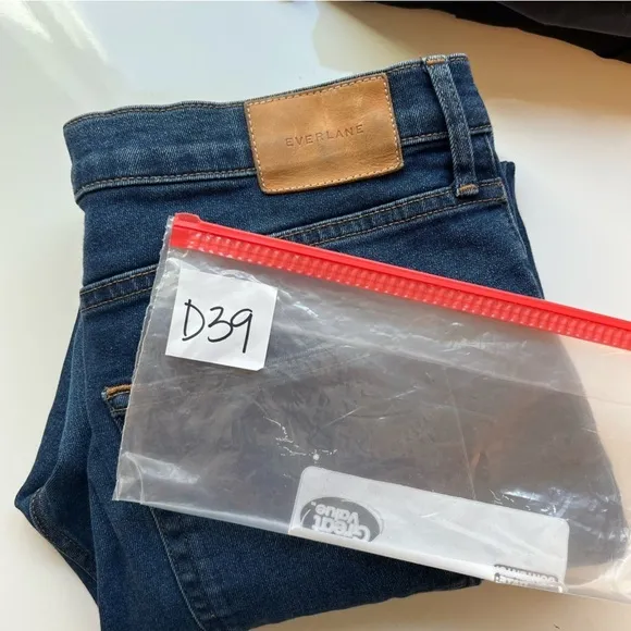 Everlane Dark Wash High Rise Skinny Ankle Denim Jeans- Size 31