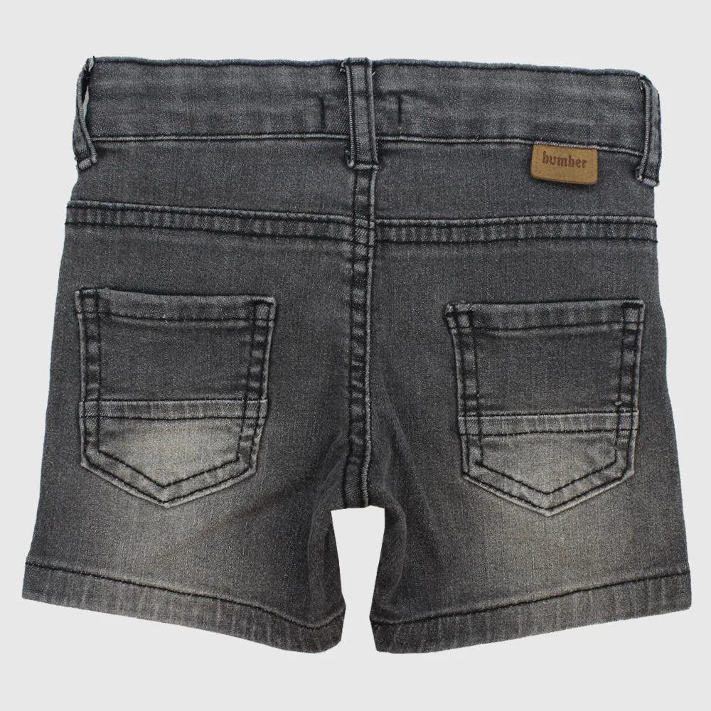 Faded Jean Shorts