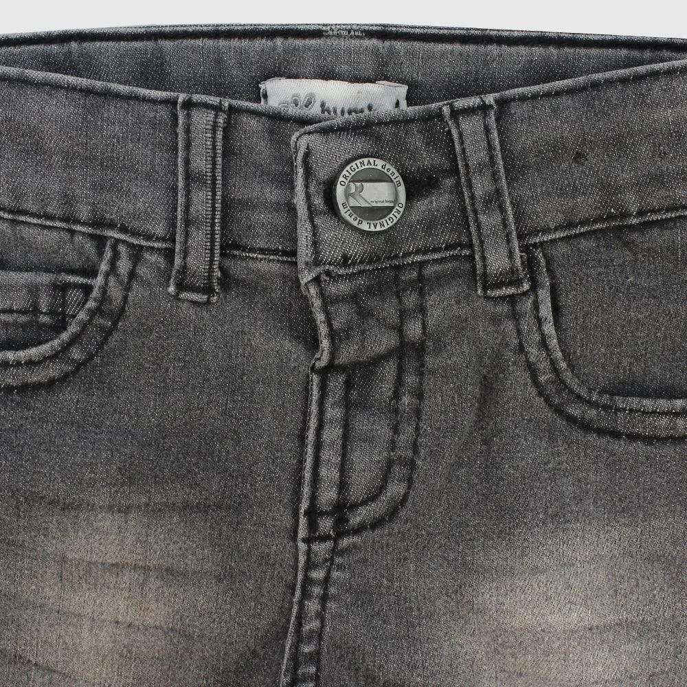 Faded Jean Shorts