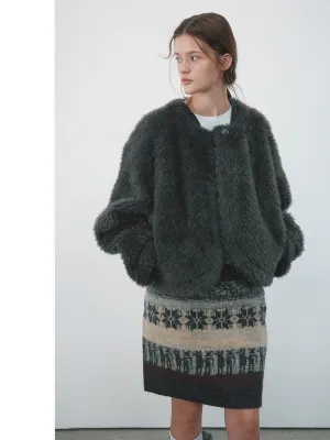 Faux Fur Jacket