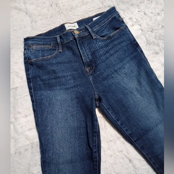 Frame  Le High Skinny Crop Jeans Ladies Size 29 &quot;Allesandro&quot;