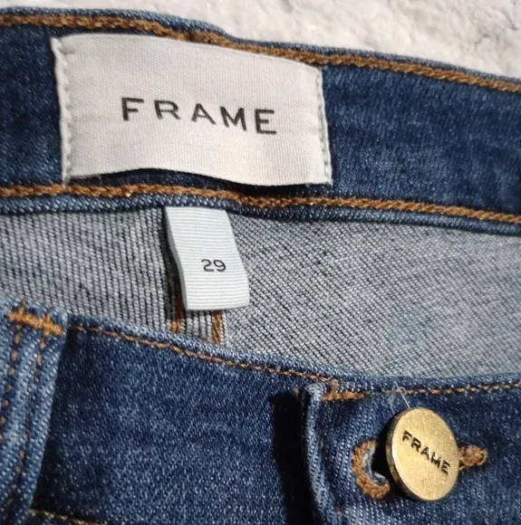 Frame  Le High Skinny Crop Jeans Ladies Size 29 &quot;Allesandro&quot;