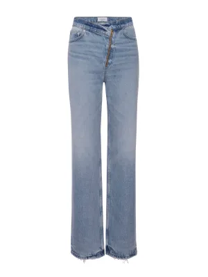 FRAME-Le Jane Crop Angled Zipper Rhode