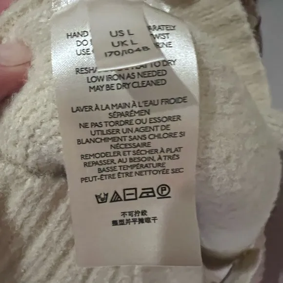 Free People - Peaches Tunic - Ivory size large