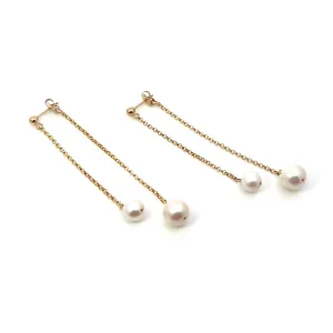 front-to-back versatile pearl duo earrings
