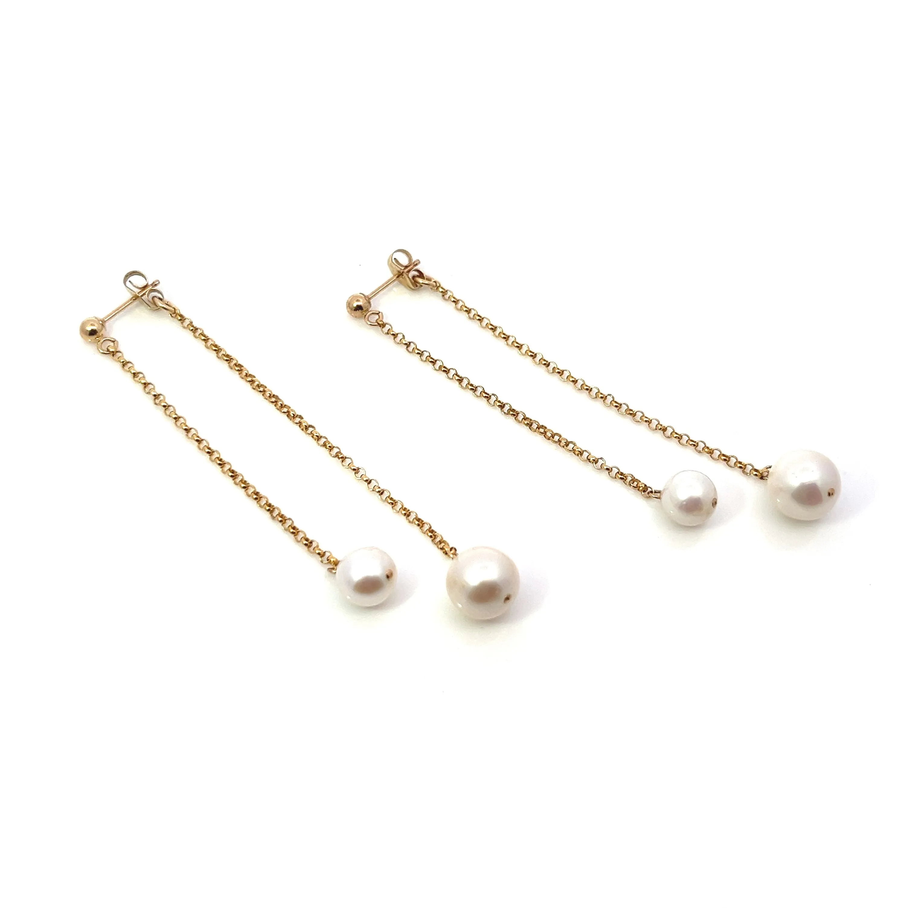front-to-back versatile pearl duo earrings
