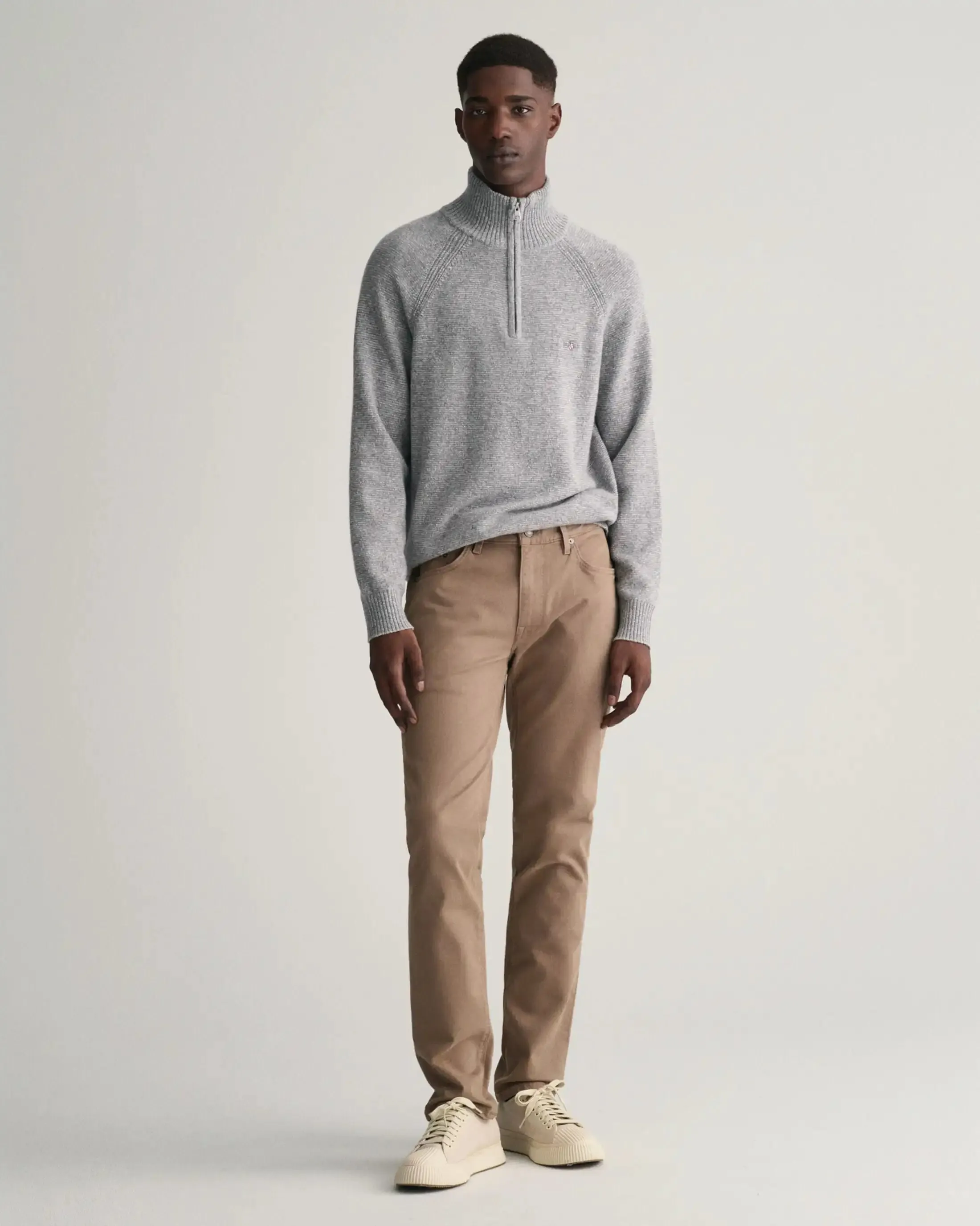 GANT Mens Slim Fit Desert Jeans Desert Brown