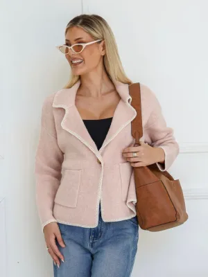 Georgie Cardigan : Blush