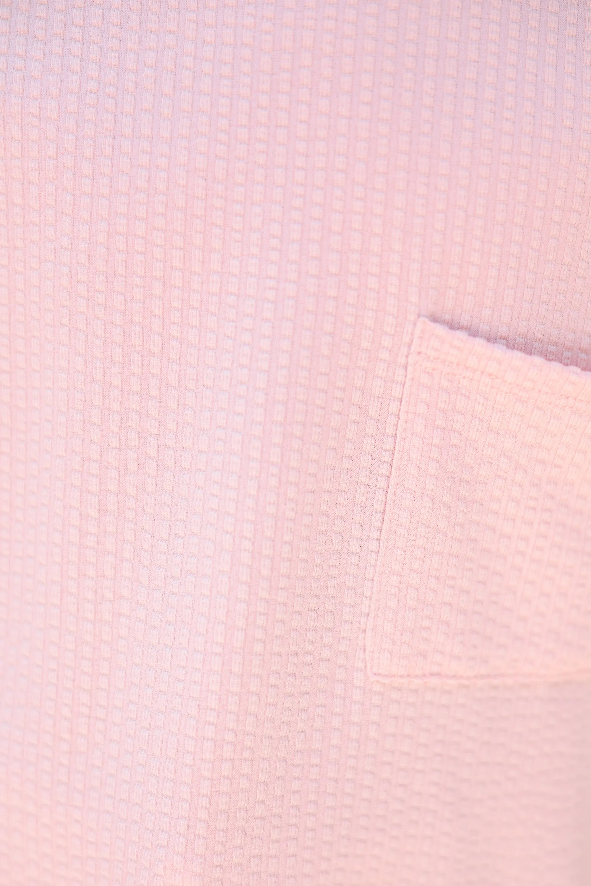 Girls: All I Could Ask For Blush Pink Ribbed Top
