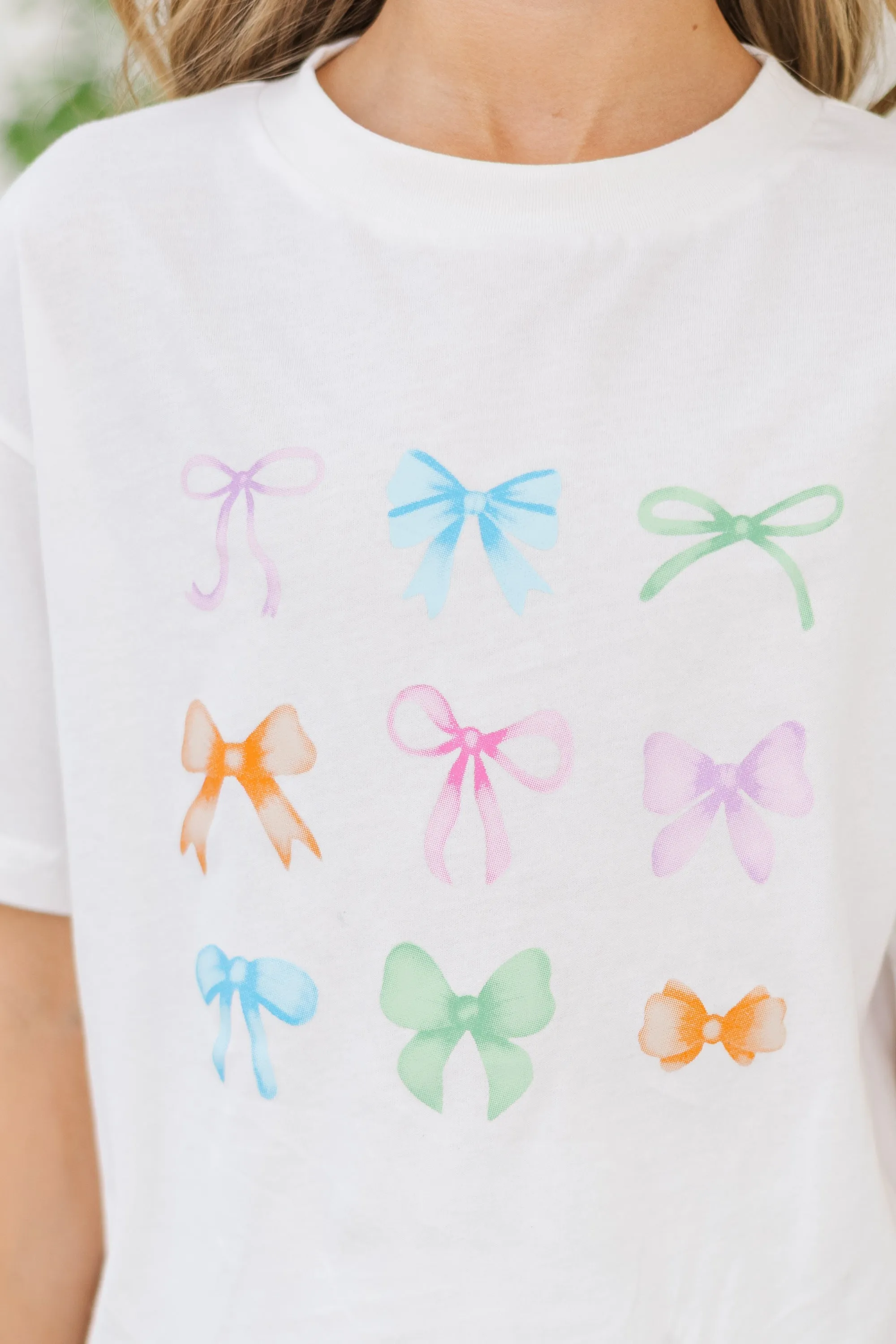 Girls: In My Girly Era White Graphic Tee