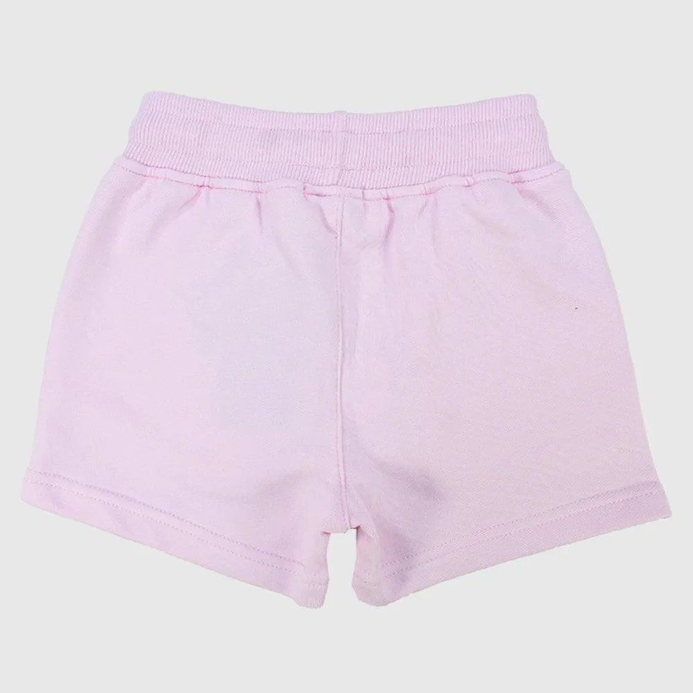 Girls Pink Comfy Shorts