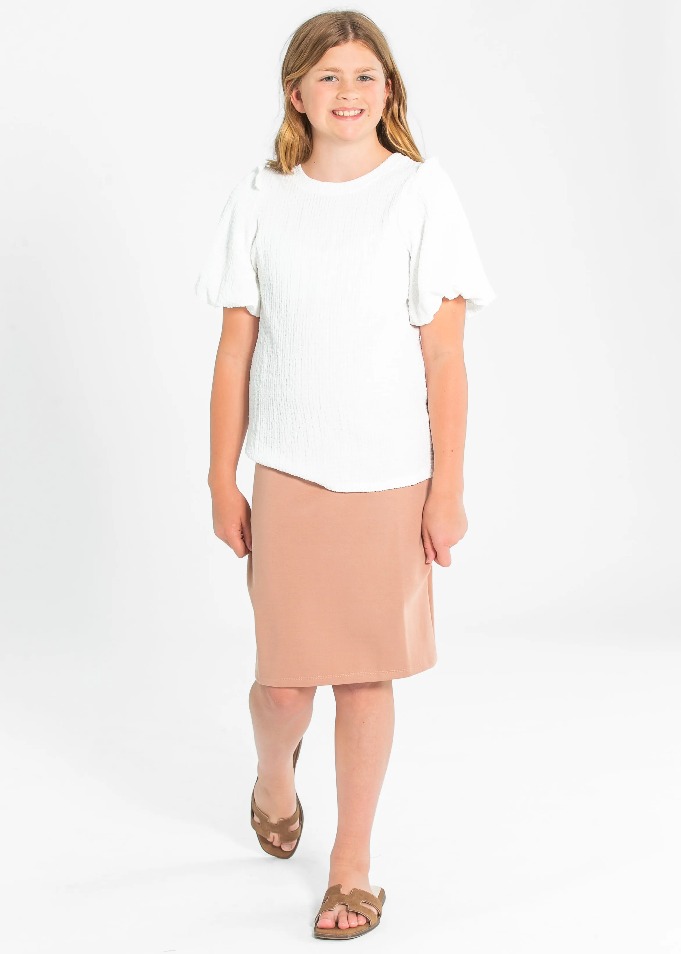 Girl's Quinn Midi Skirt