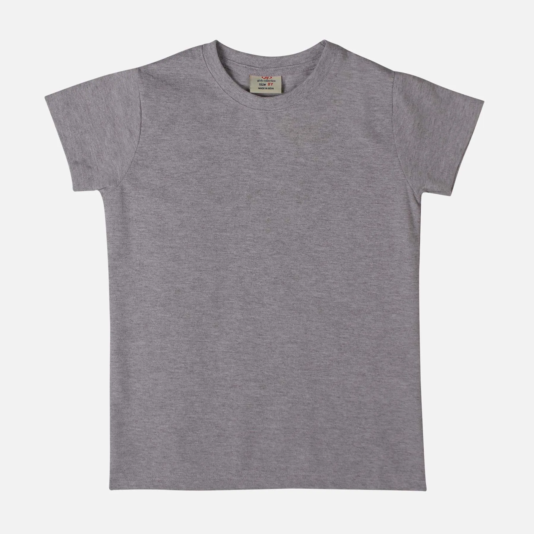 GIRLS ROUND NECK T-SHIRT REGULAR FIT