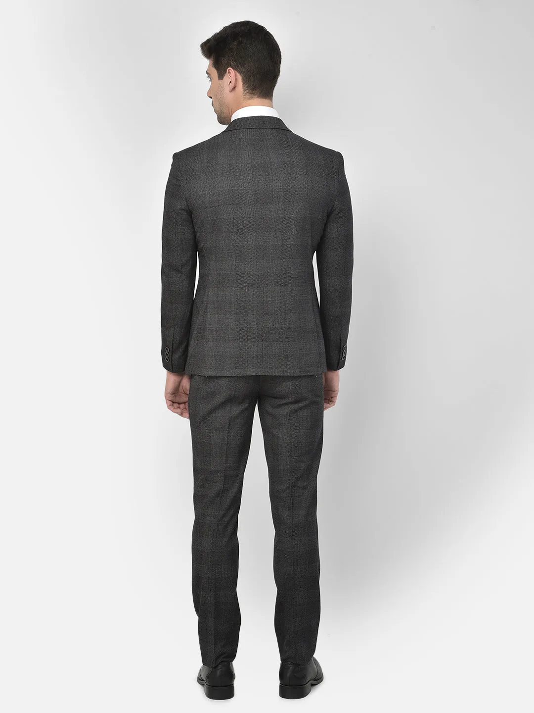 Grey Checked Suit
