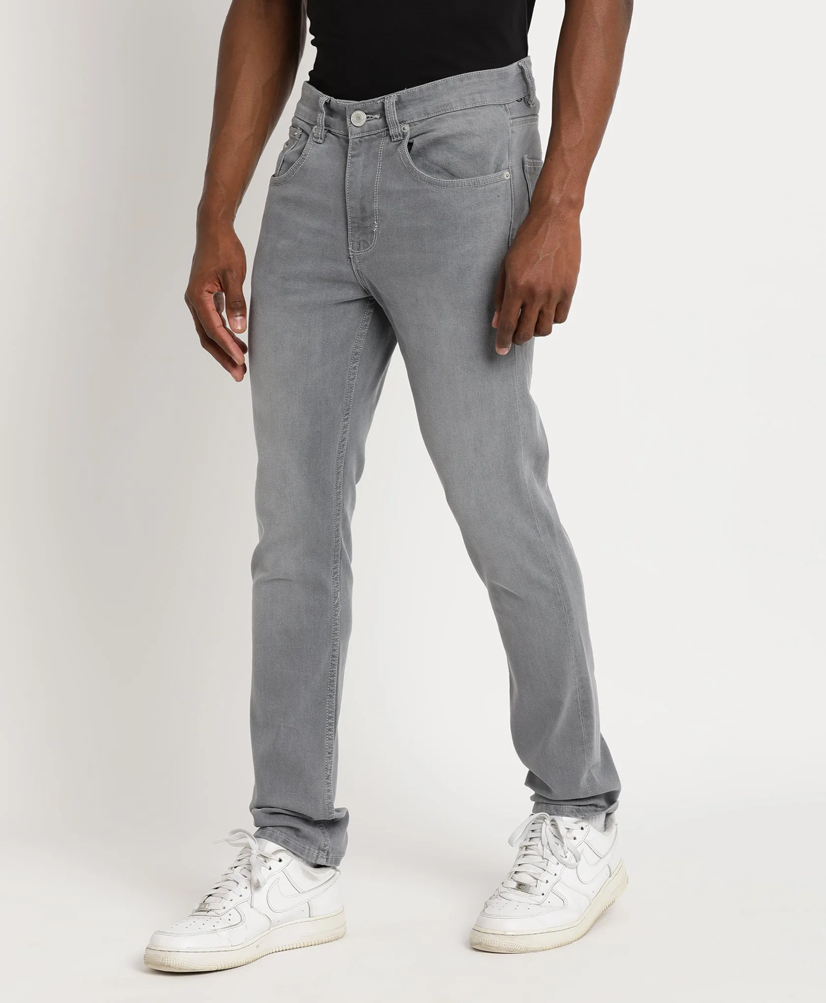 Grey Slim-fit Jeans