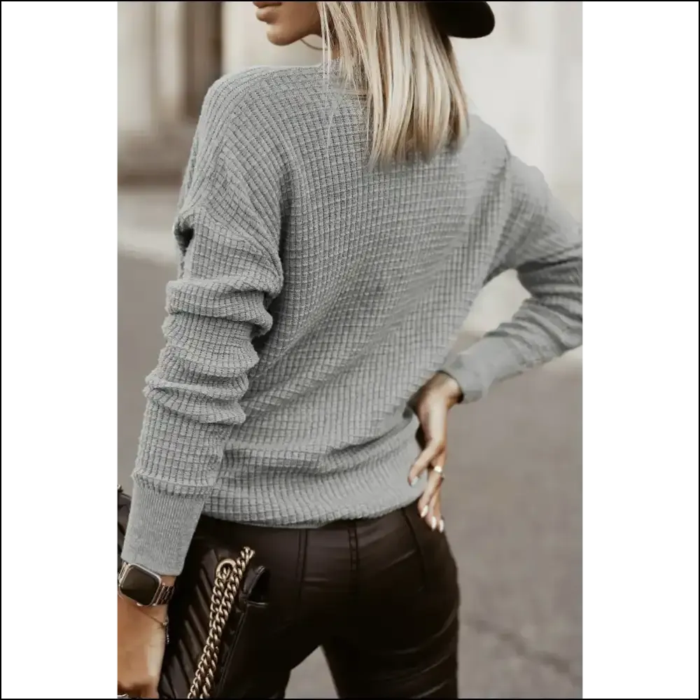 Grey Wrap Deep V-neck: so Chic, it Hurts (but Feels Amazing) 💀 Needful Things