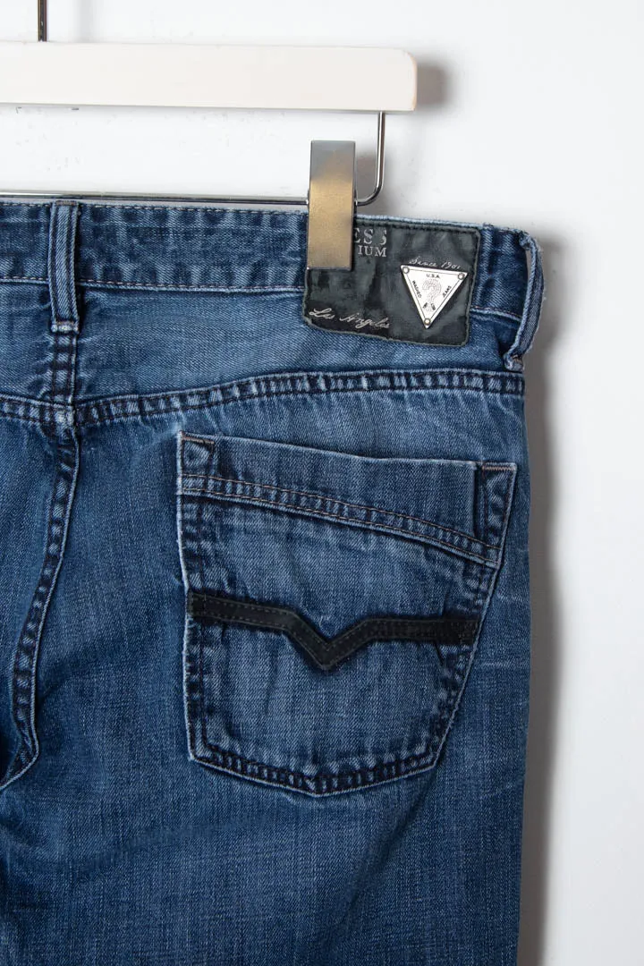 Guess Slim Straight Lincoln Denim Jeans (W33 x L32)
