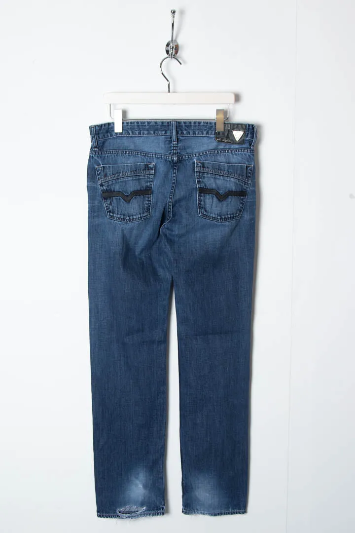 Guess Slim Straight Lincoln Denim Jeans (W33 x L32)