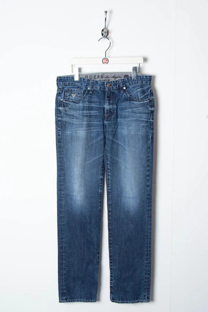 Guess Slim Straight Lincoln Denim Jeans (W33 x L32)