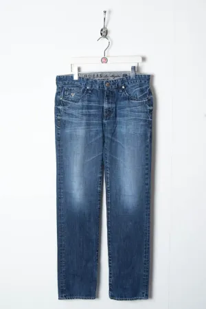 Guess Slim Straight Lincoln Denim Jeans (W33 x L32)