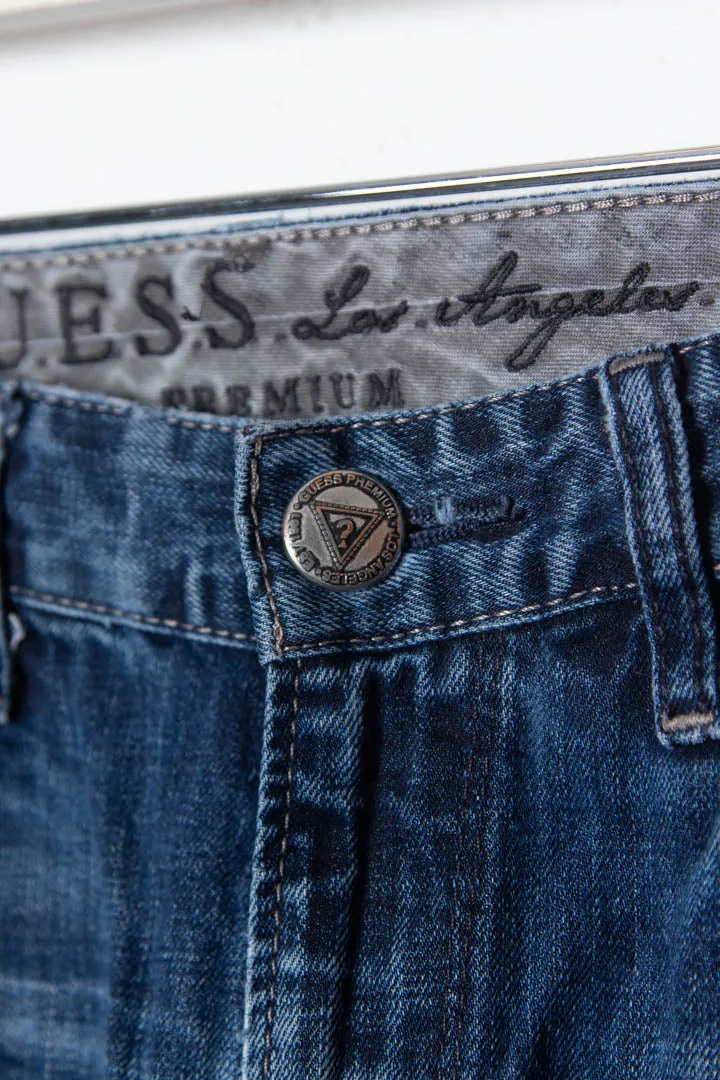 Guess Slim Straight Lincoln Denim Jeans (W33 x L32)