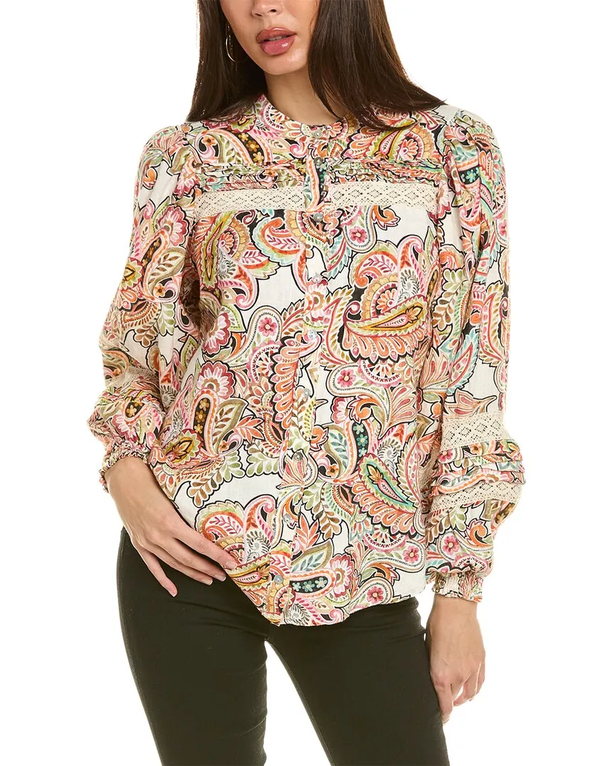 Hale Bob Linen Top