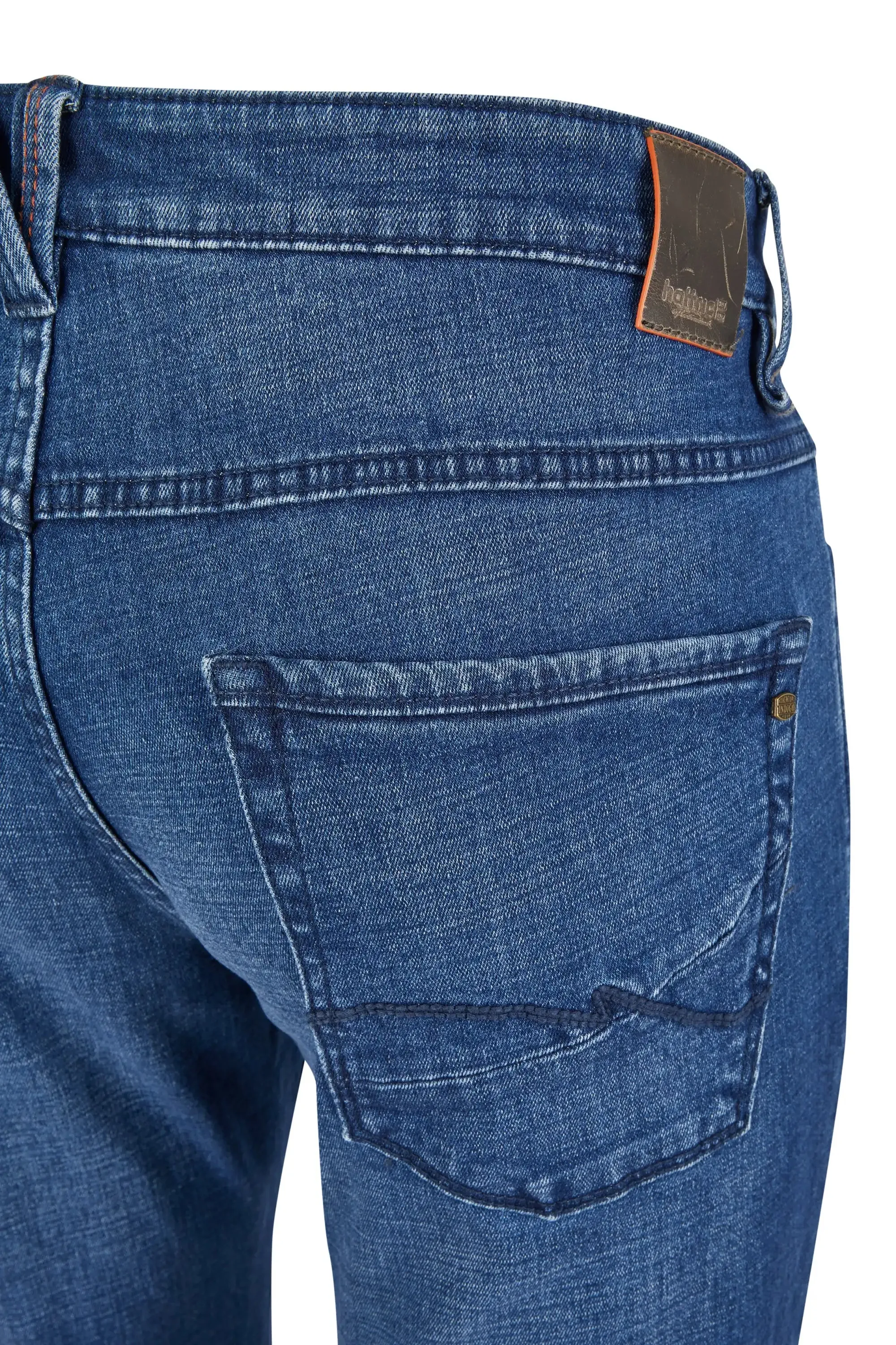 Hattric Men's 5 Pocket Harris Slim Stretch Jeans 688495 9690 47 Blue