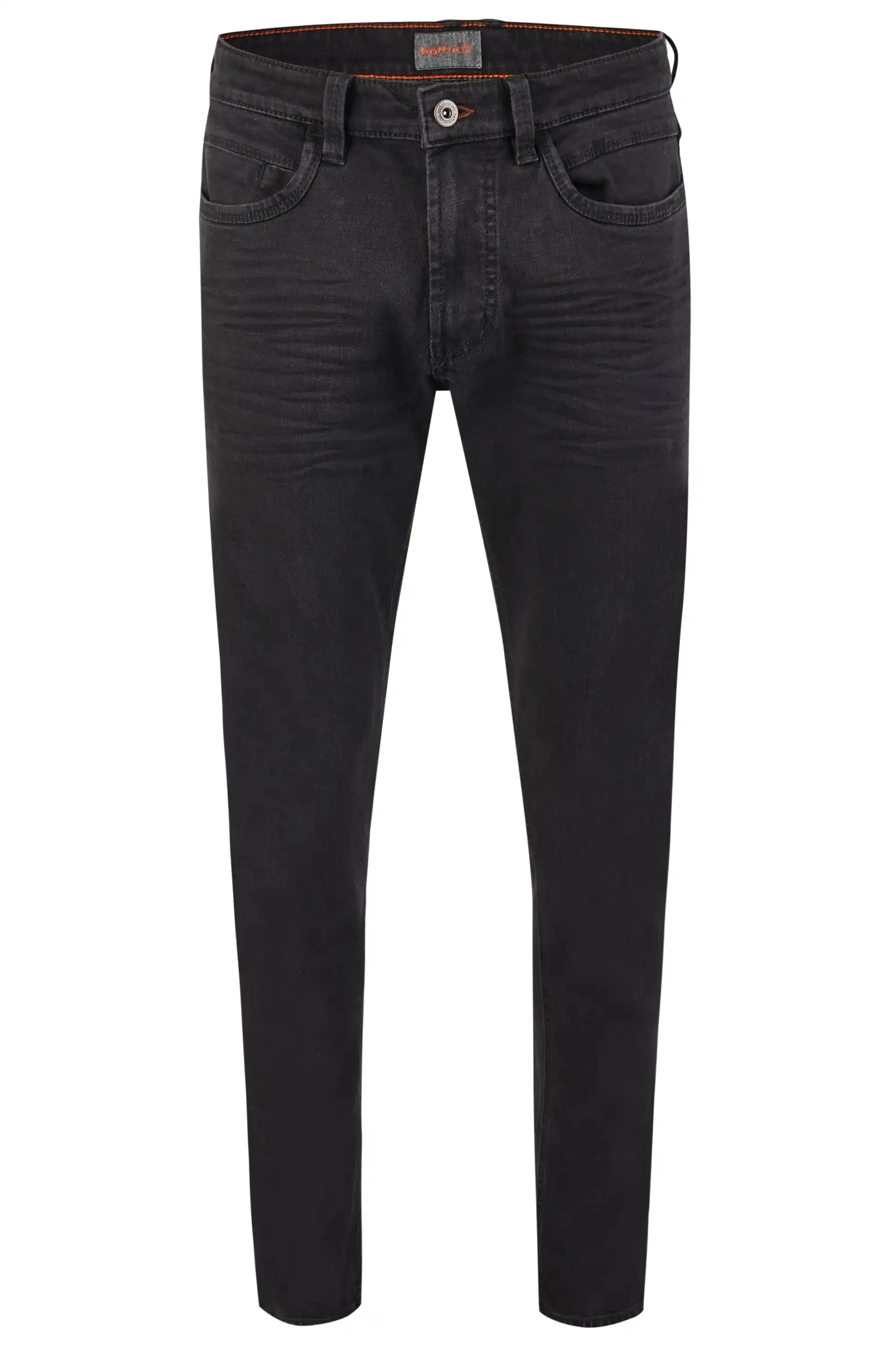 Hattric Men's Jeans Harris Slim Leg Stretch 688495 Black