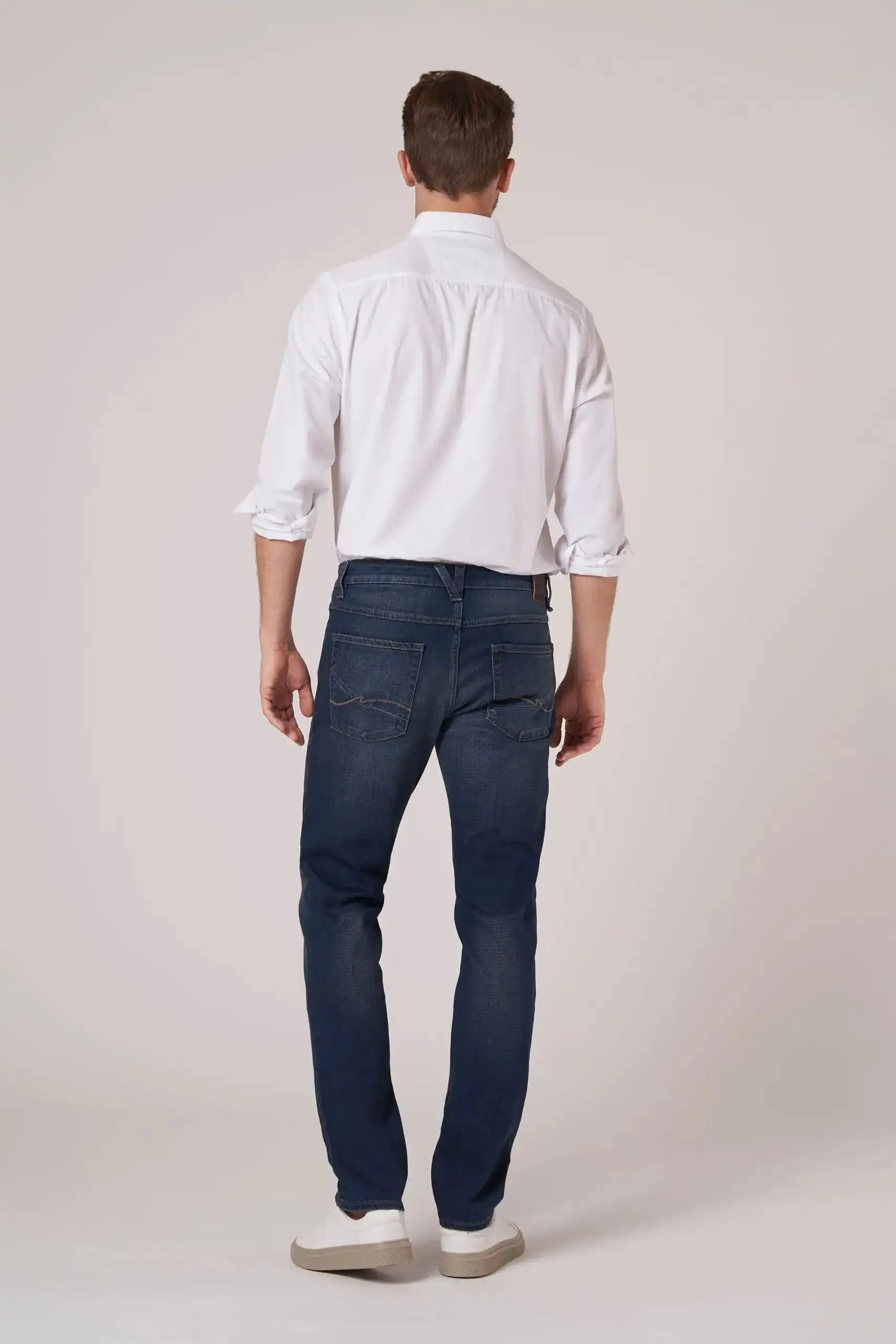 Hattric Men's Jeans Harris Slim Leg Stretch 688495 Blue