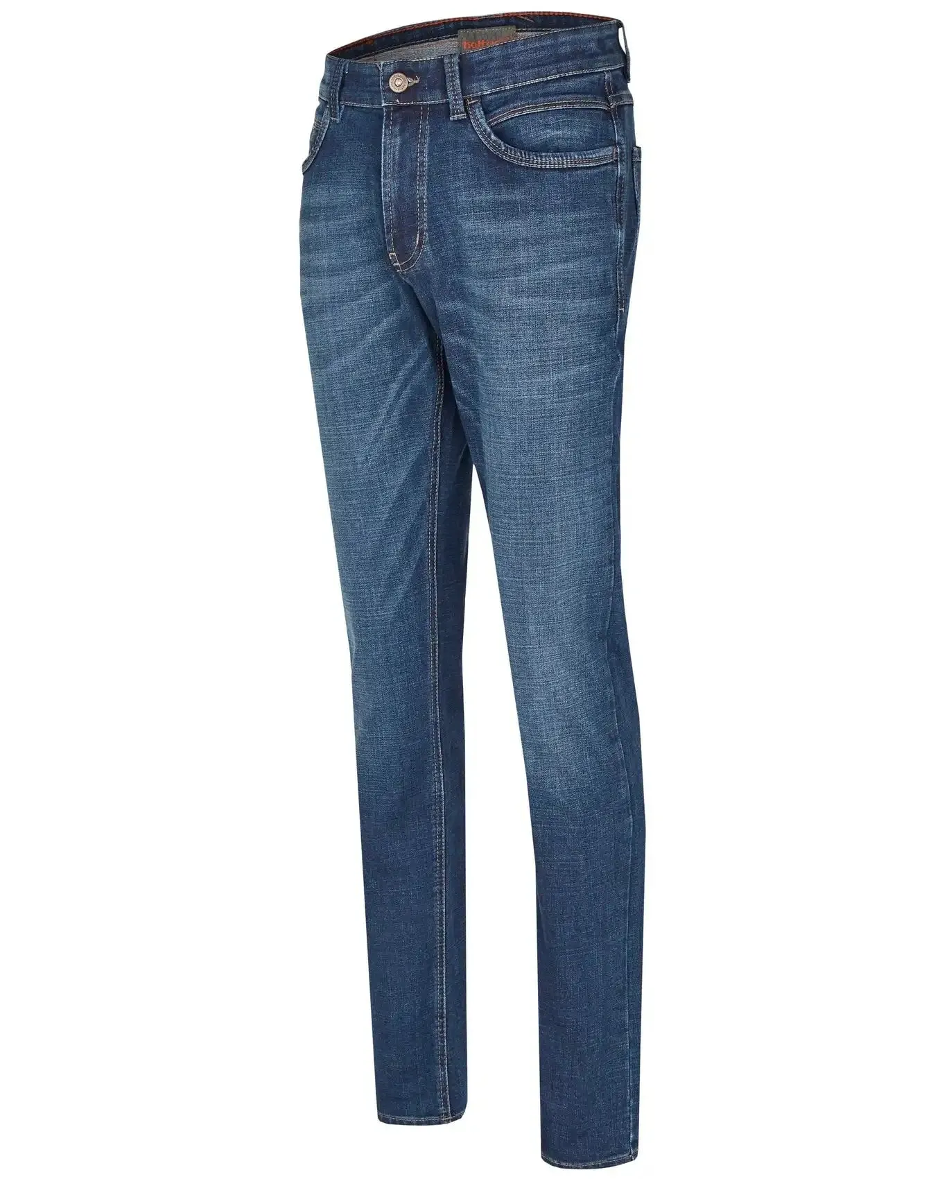 Hattric Men's Jeans Harris Slim Leg Stretch 688495 Blue