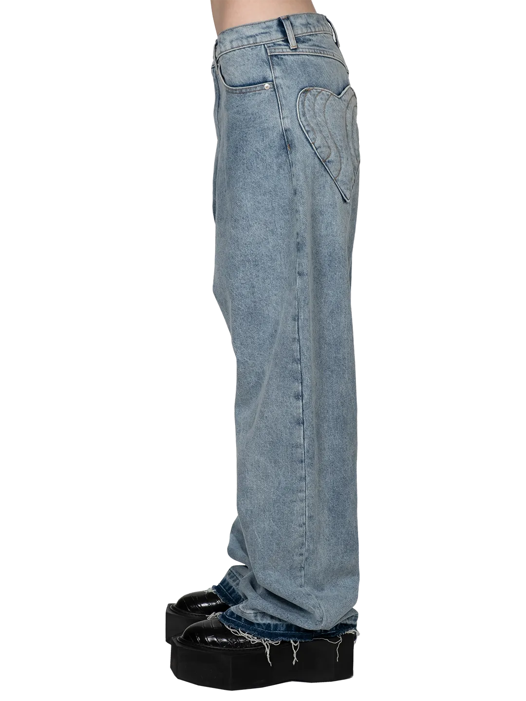 Heart Pocket Jeans