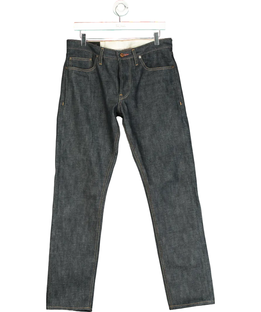 HIUT DENIM Blue The Work@ - Slim Fit - Japanese Selvedge Jeans W32