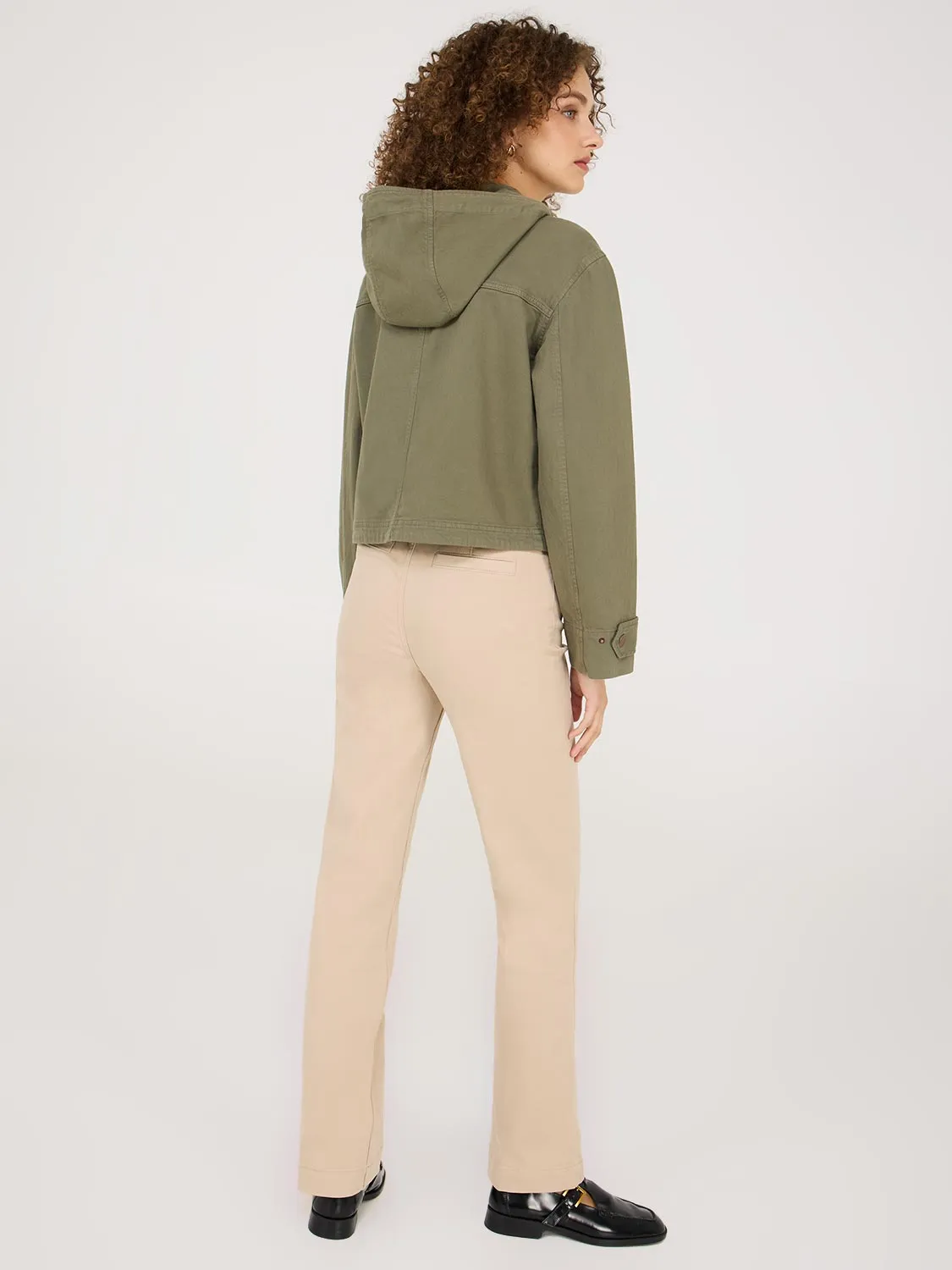 Hooded Bomber Jacket