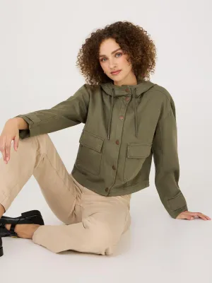 Hooded Bomber Jacket